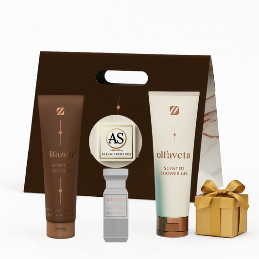 Coffret Luxe Féminin – Parfum Imperatrix, Gel Douche et Crème Corps Parfumée