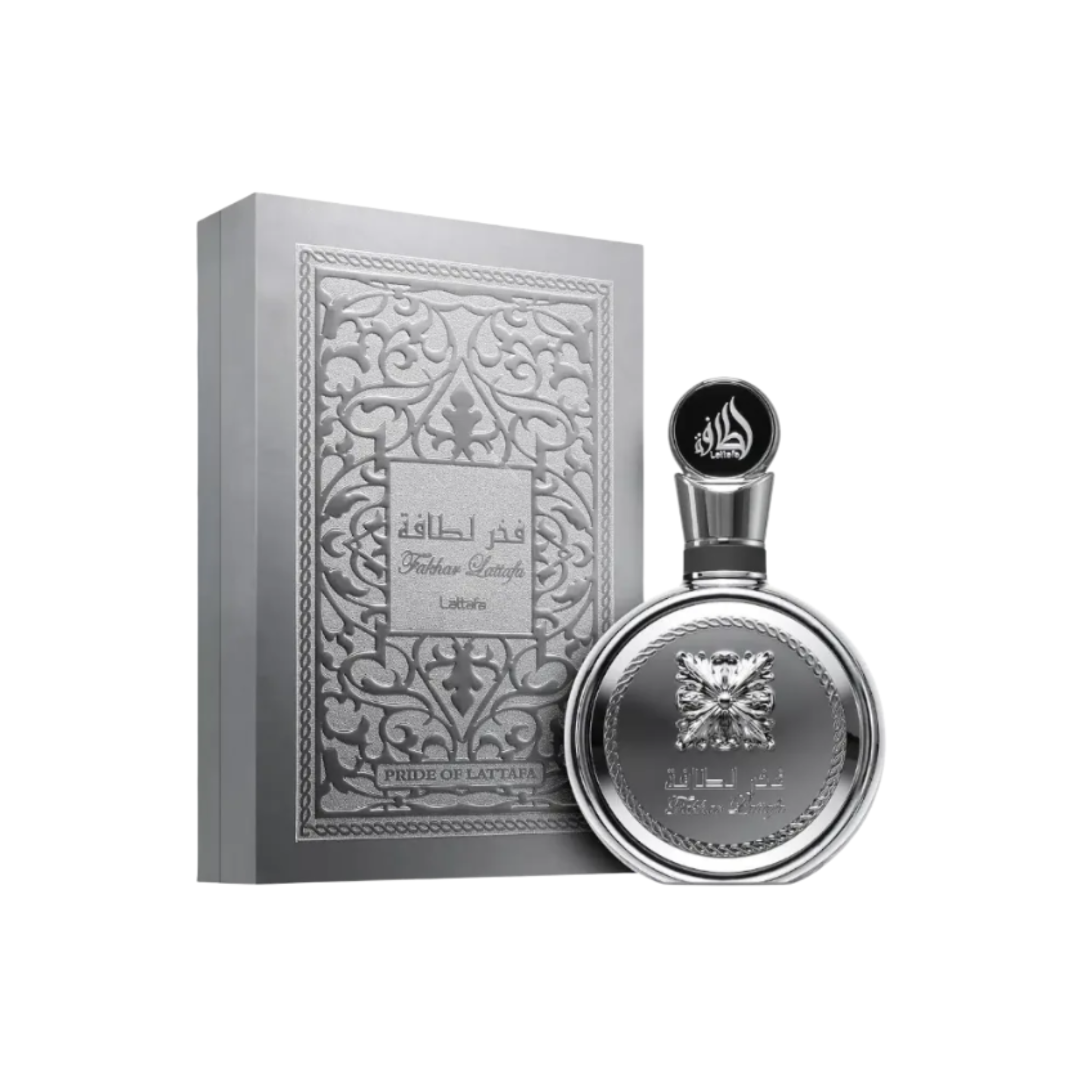 Fakhar Silver – Eau de Parfum Boisé Homme | Lattafa 100 ml