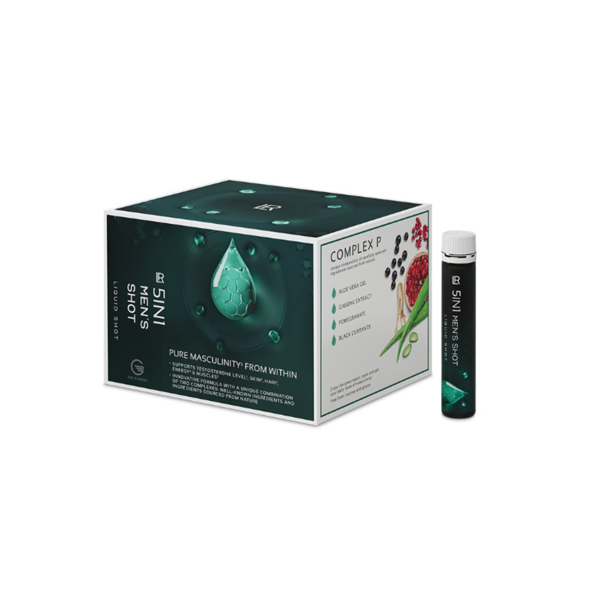 5in1 Men's Shot – Ampoule Vitalité Homme | LR 5in1 25 ml