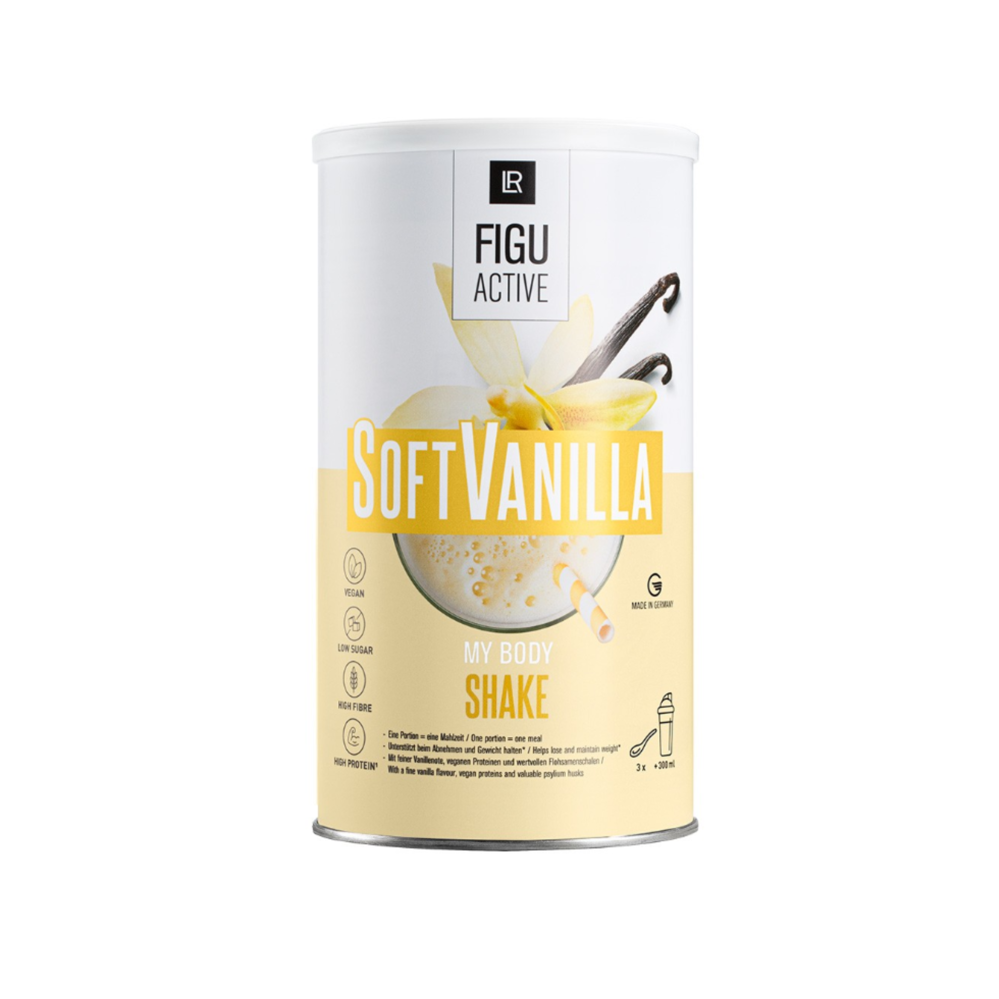 Shake Soft Vanilla – Substitut de Repas Minceur | LR FIGUACTIVE 496 g