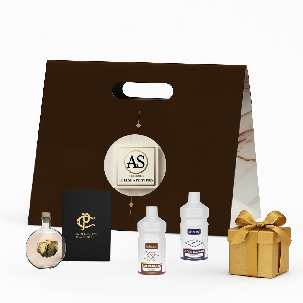 Coffret Maison Parfumée – Parfum d'Ambiance, Floor Cleaner & Brilparquet Brilhome