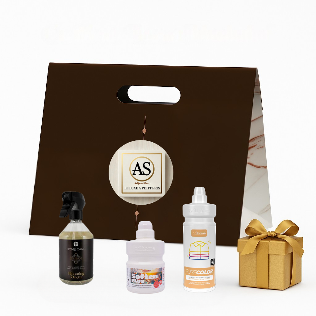 Coffret Linge & Couleurs – Diffuseur de Parfum Spray, Adoucissant Liquide & Lessive Pure Color