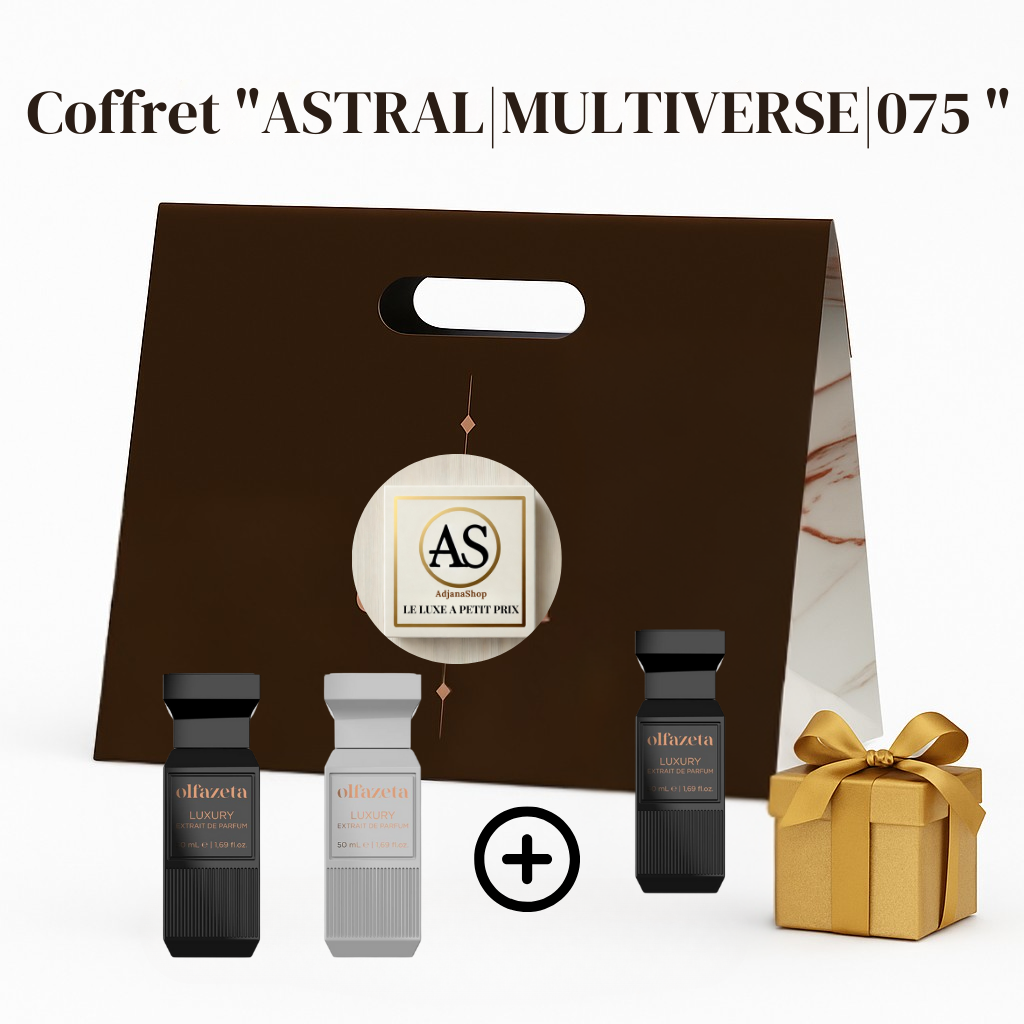 Coffret Olfazeta Luxury – ASTRAL + MULTIVERSE Achetés = Parfum 075 Offert