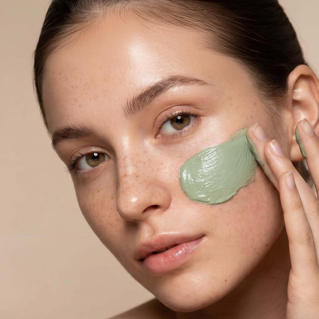 Masque Visage Purifiant à l'Argile Verte | Halbea 50 ml