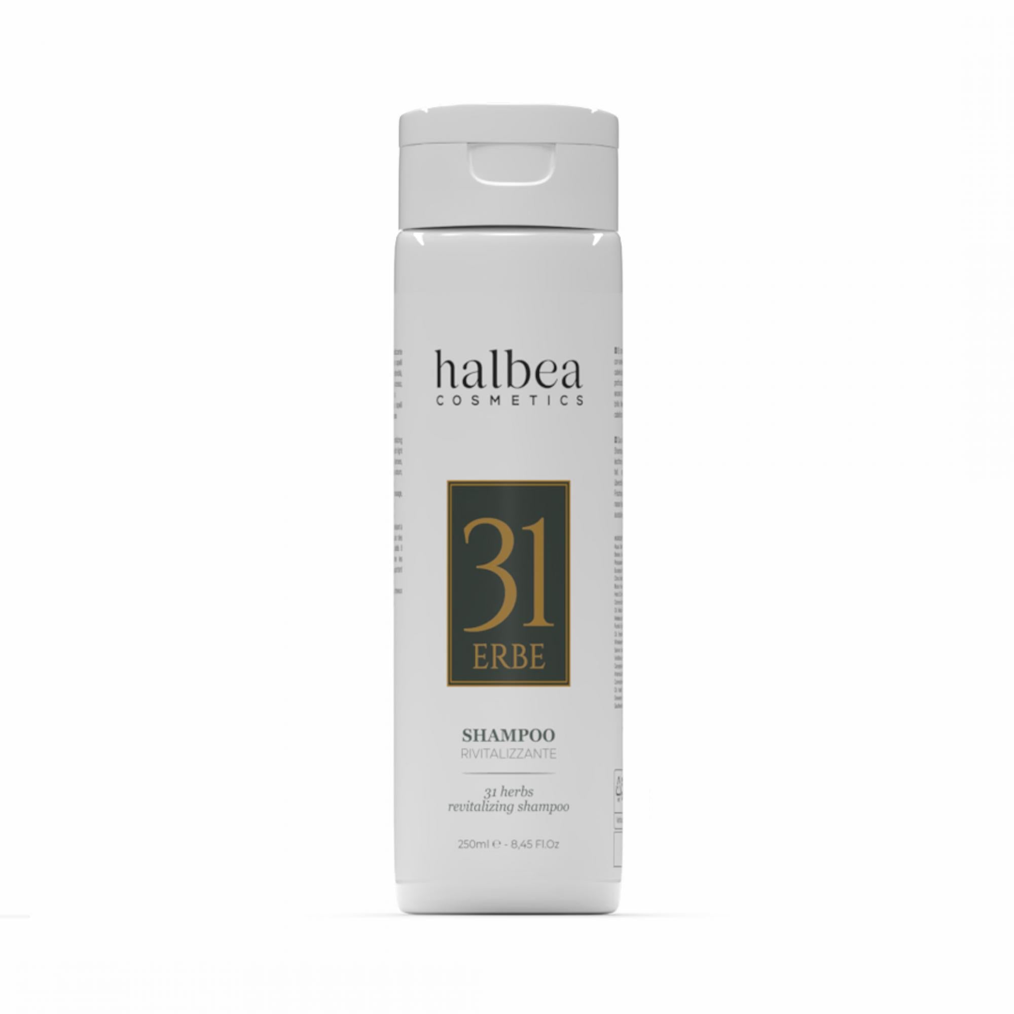 Shampooing Purifiant & Revitalisant à l'Huile de 31 Herbes | Halbea 250ml