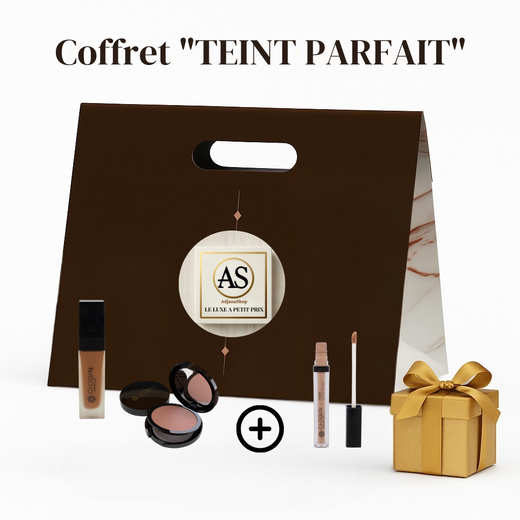 Coffret Teint Parfait – Fond de Teint + Poudre Achetés = Correcteur Offert