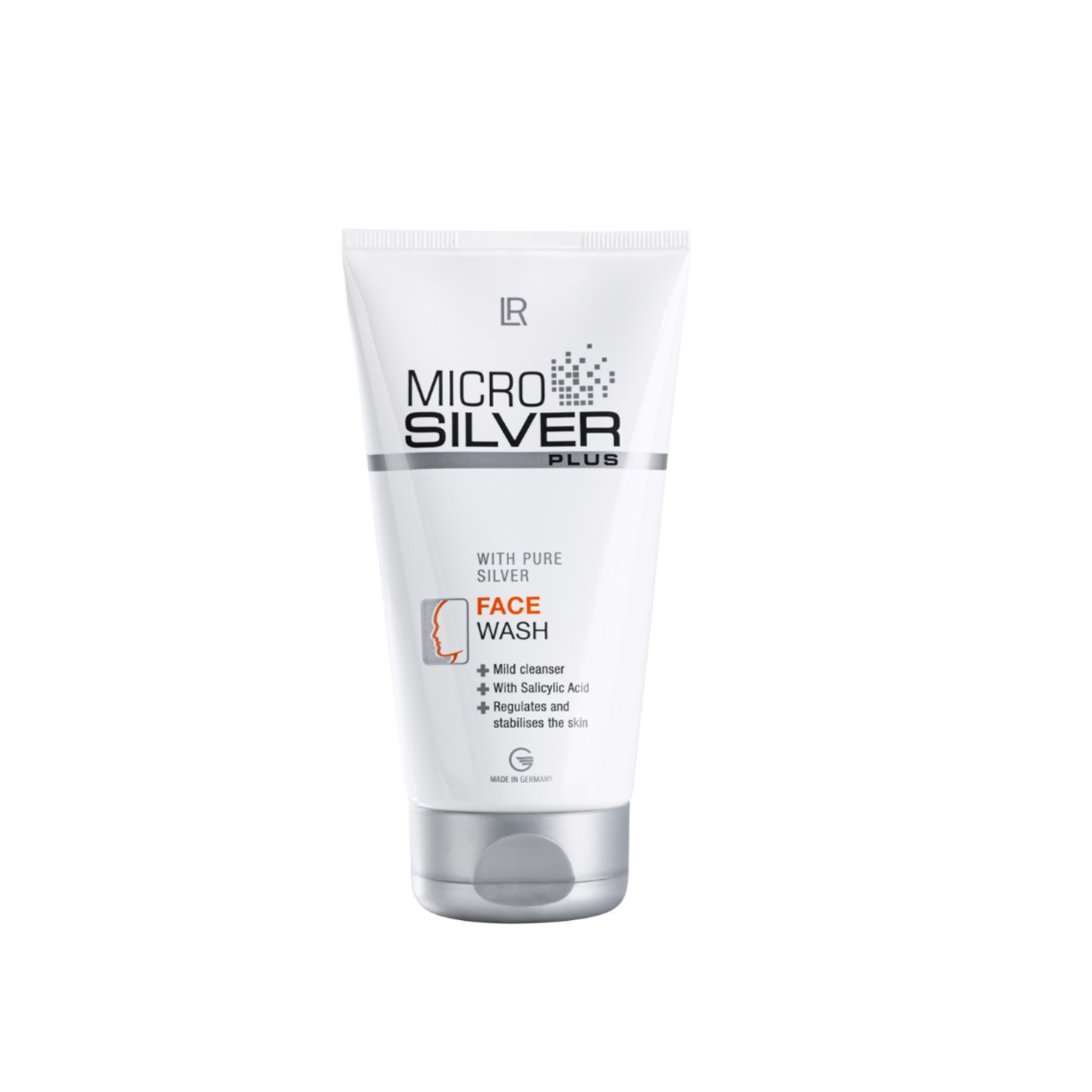 Crème Nettoyante Antibactérienne – Peaux Irritées & Sensibles | LR MicroSilver 150 ml