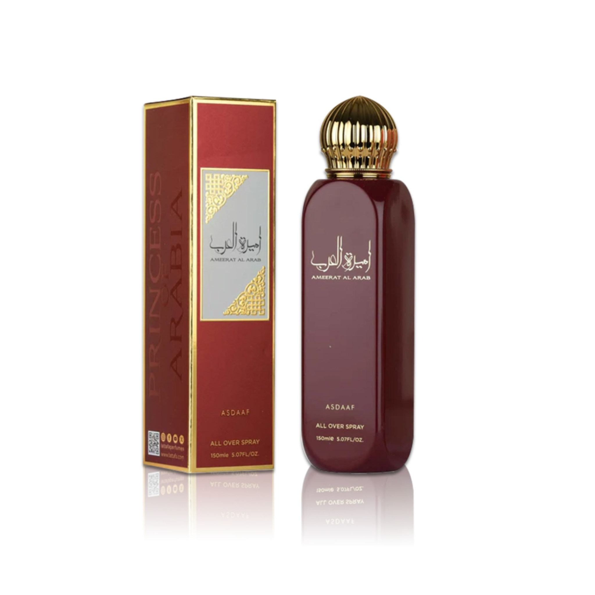 Ameerat Al Arab – All Over Spray Boisé Mixte ASDAAF | Lattafa 150 ml