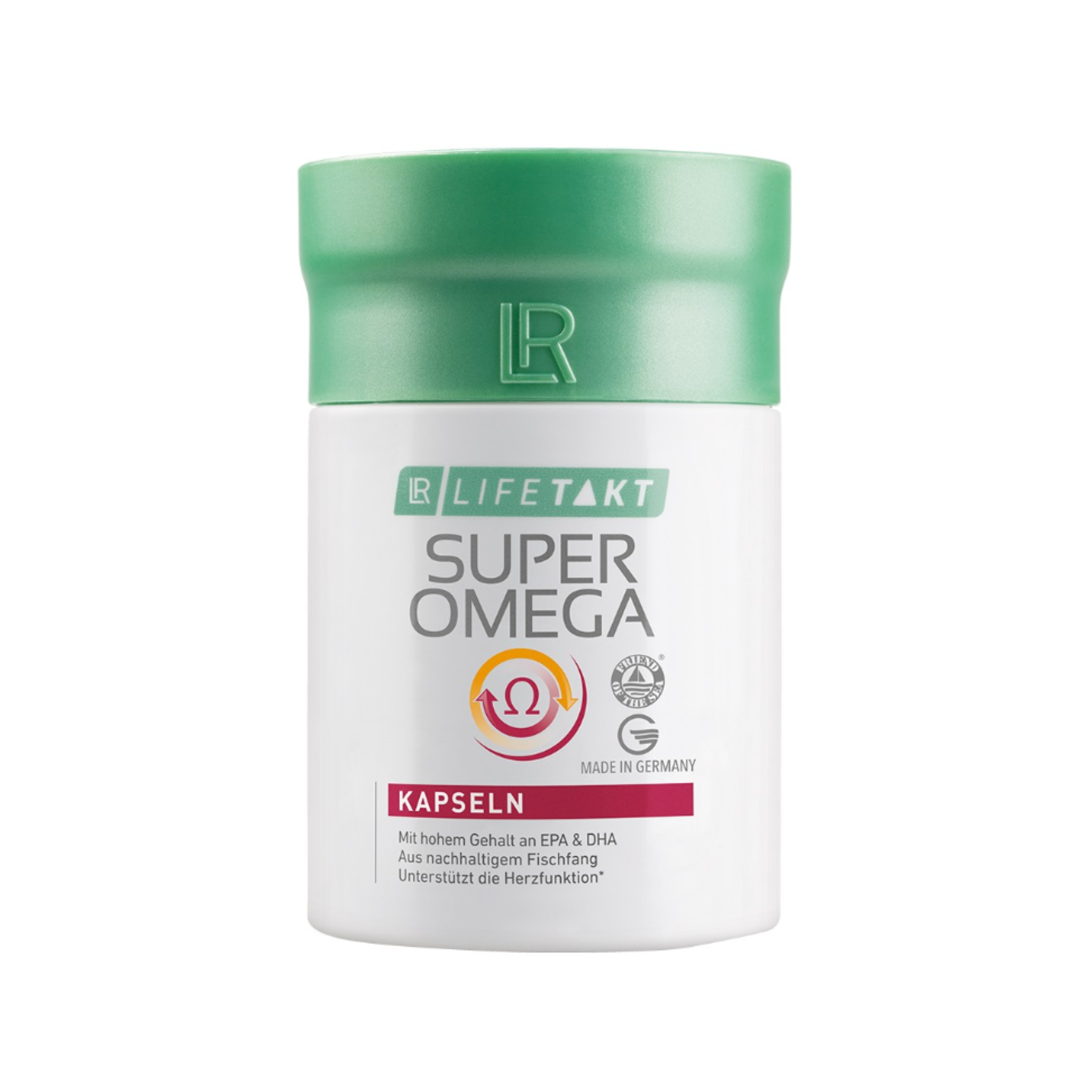 Super Omega – Oméga-3 EPA & DHA Cœur & Cerveau | LR Lifetakt 90 gélules