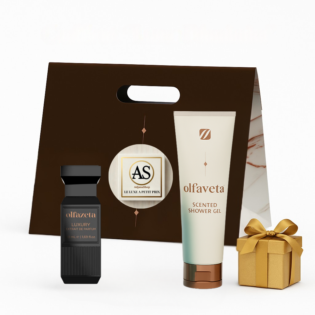 Coffret Luxury Gentleman – Parfum Homme Nadir et Gel Douche Parfumé Luxury