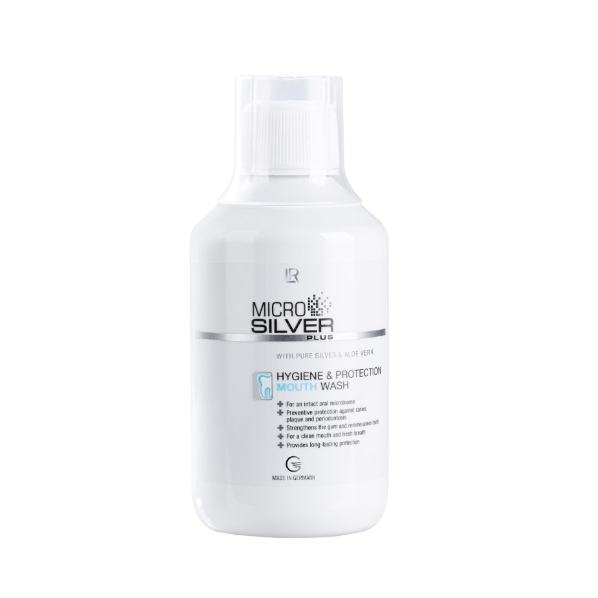 Bain de Bouche Plus Aloe Vera – Hygiène Bucco-Dentaire | LR MicroSilver 300 ml