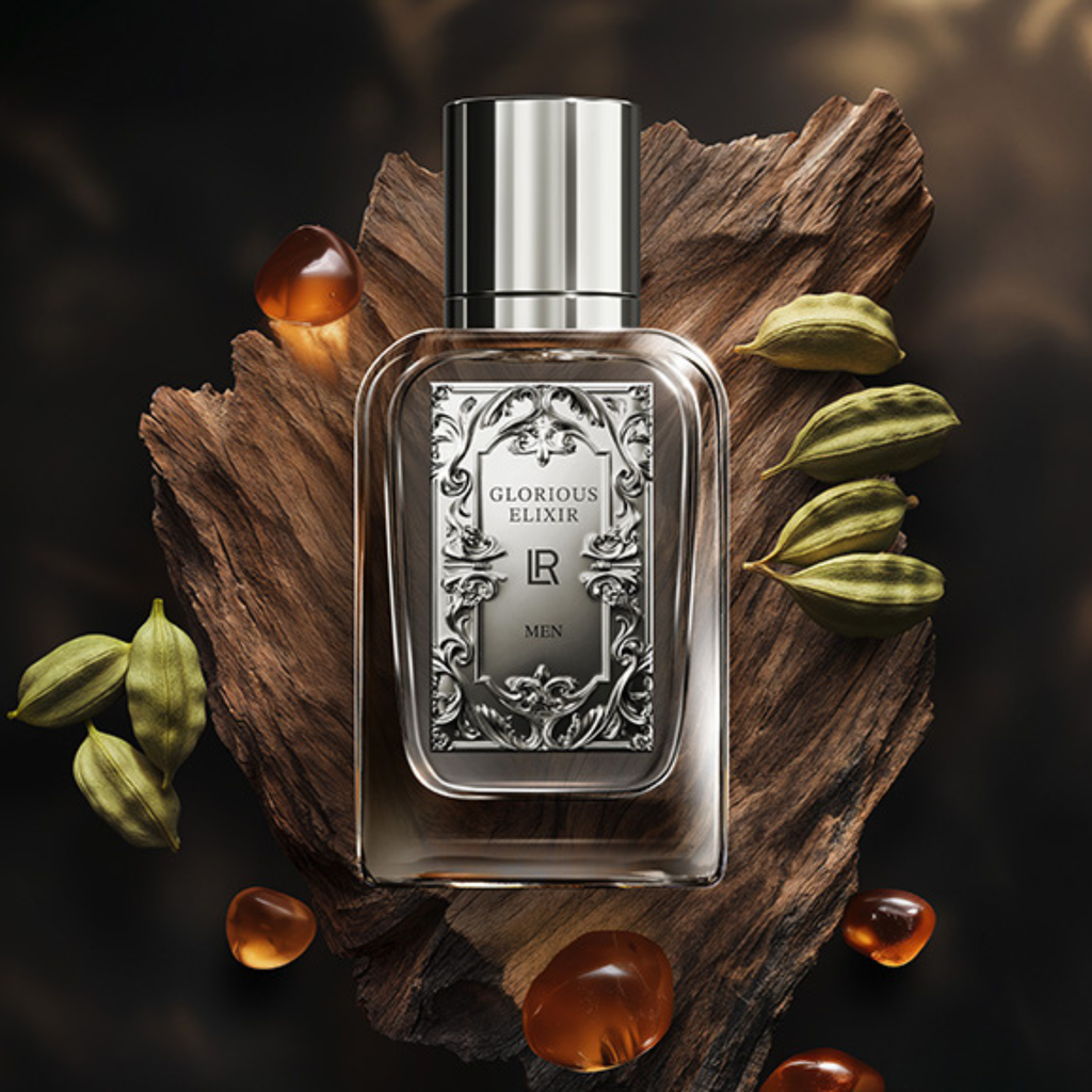 GLORIOUS ELIXIR pour Lui – Boisé Epicé Ambré | LR ICONIC ELIXIRS 100 ml