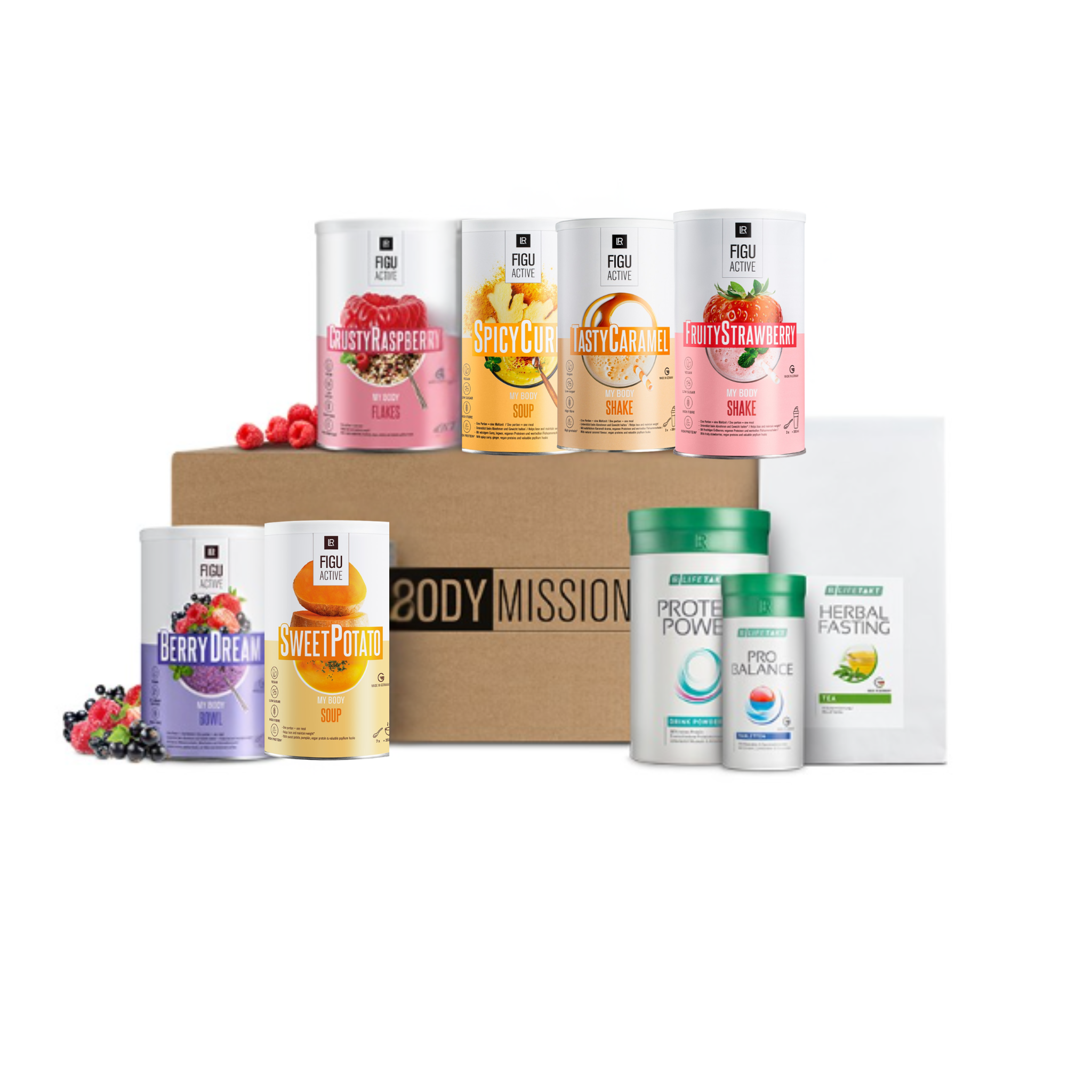 Set Découverte – 2 Shakes + 2 Soupes + 2 Flakes | LR FIGUACTIVE