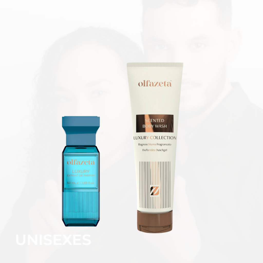 Coffret Parfum Mixte Luxury 129 – Extrait de parfum 50ml + Gel Douche Parfumé