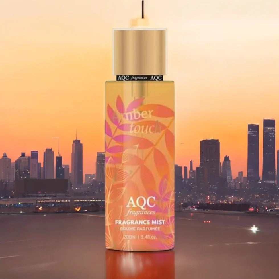 Amber Touch – Brume Corps & Cheveux | AQC Fragrances 250 ml