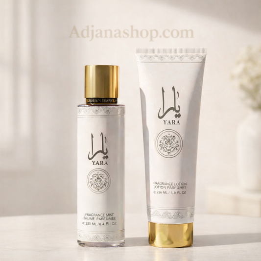 DUO Yara Brume parfumée et Lotion parfumée