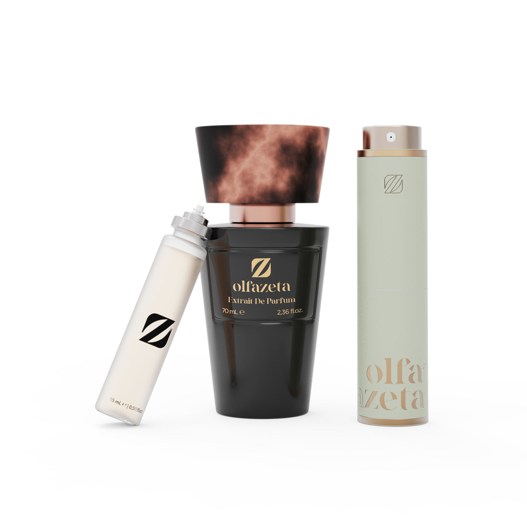 Coffret parfum pour homme 70ml + 15ml + étui OFFERT