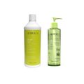 DUO Savon Liquide à la Pomme Verte | Aurodhea 260 ml + 1000 ml