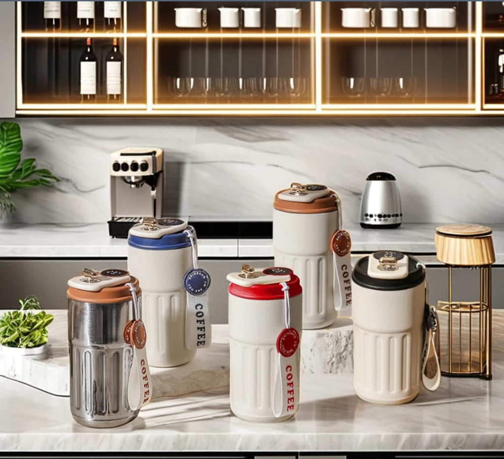 Tasse à café thermique intelligente avec affichage LED 450 ml