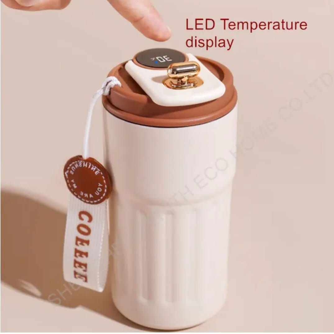 Tasse à café thermique intelligente avec affichage LED 450 ml