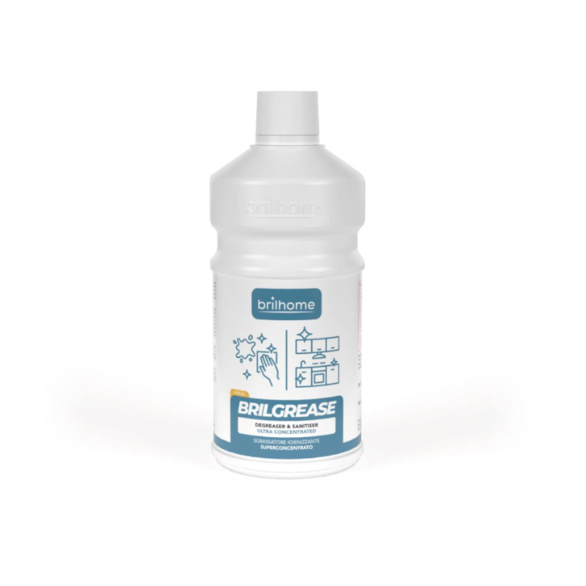Brilgrease – Dégraissant et Assainissant Super-concentré – BH0210