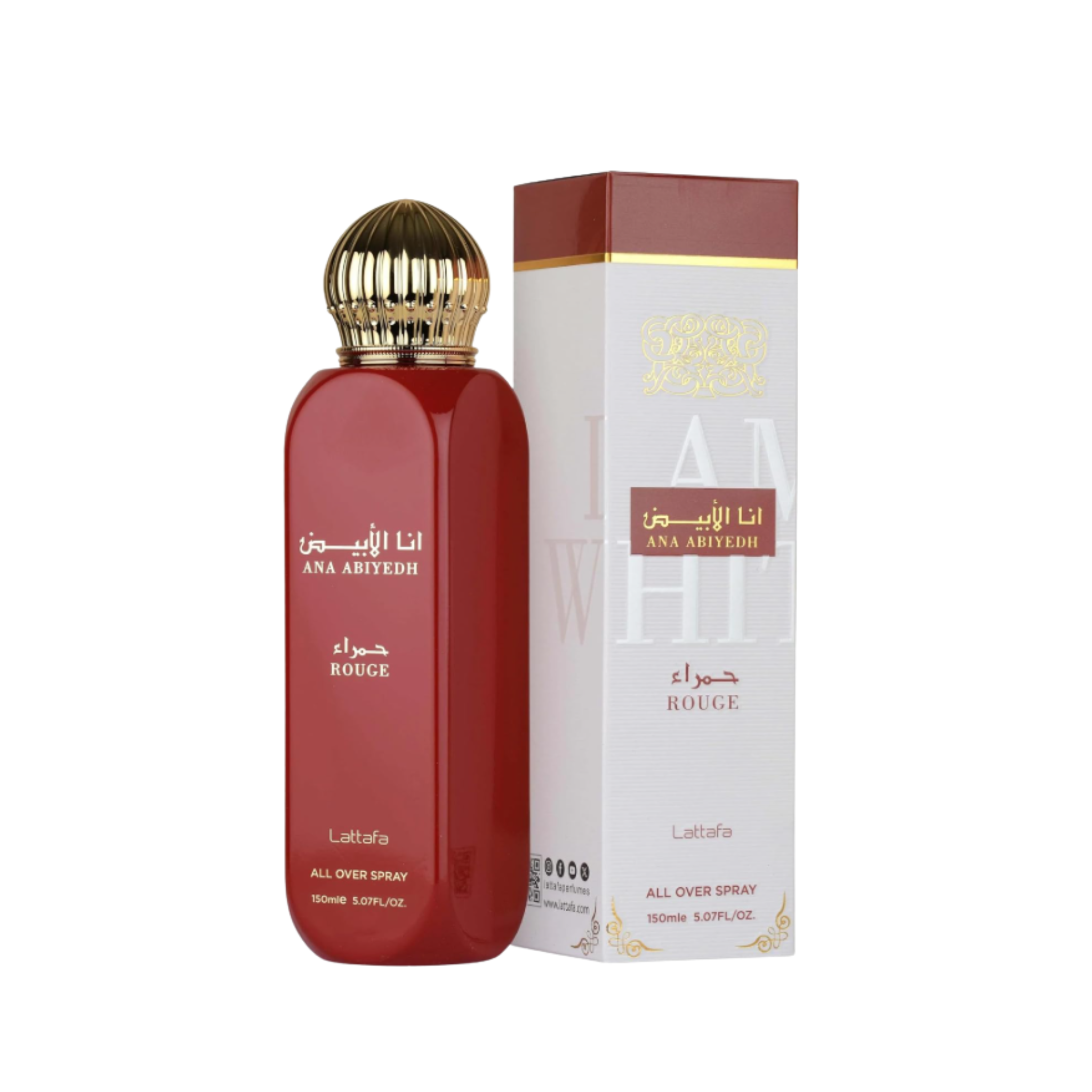 Ana Abiyedh Rouge – All Over Spray Fruité Femme | Lattafa 150 ml