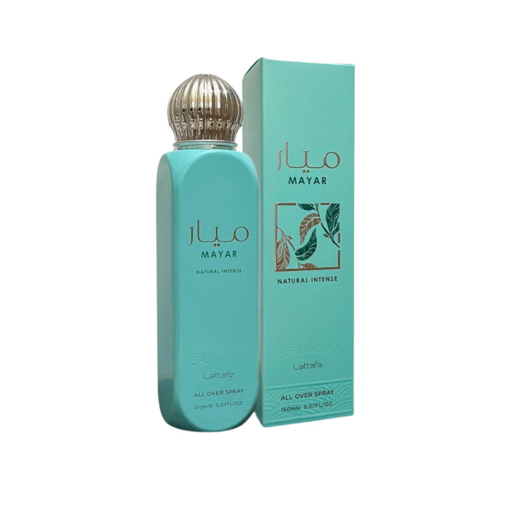 Mayar Natural Intense – All Over Spray Aquatique Mixte | Lattafa 150 ml