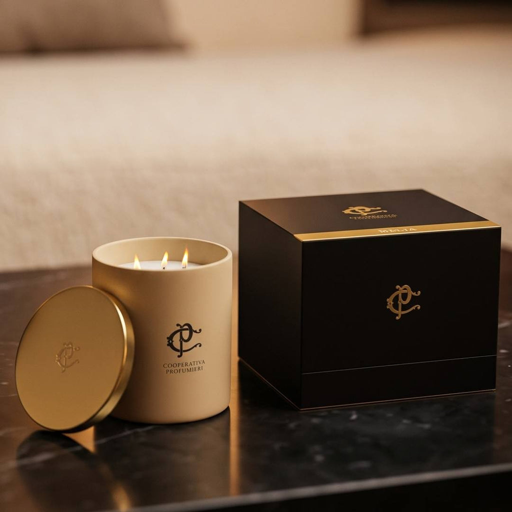 MÉLIA – Bougie parfumée Miel & Jasmin | Cooperativa Profumieri