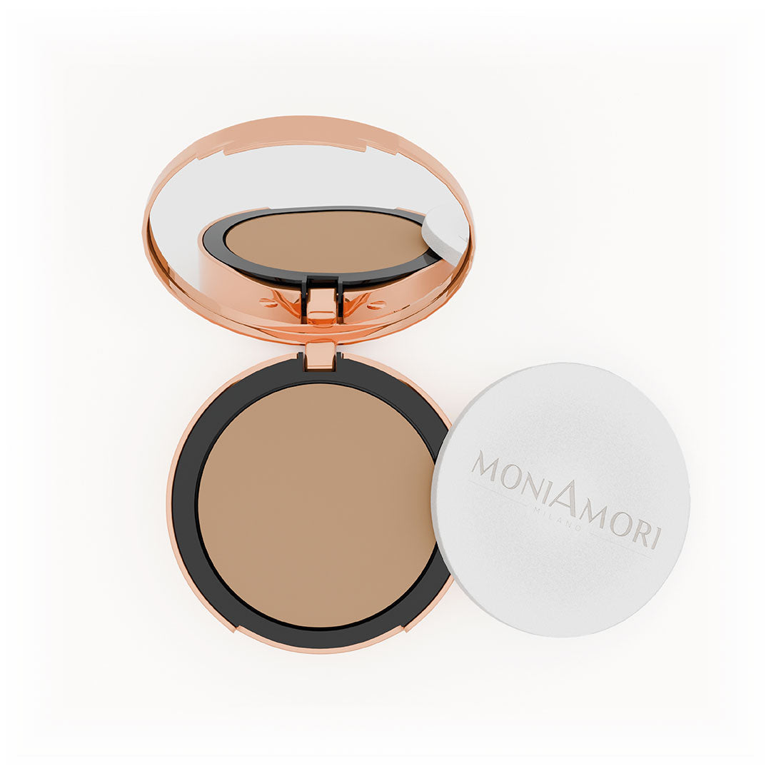 Fond de Teint Compact Solar Defence – Teinte Amaretto – SPF 30 – MM006