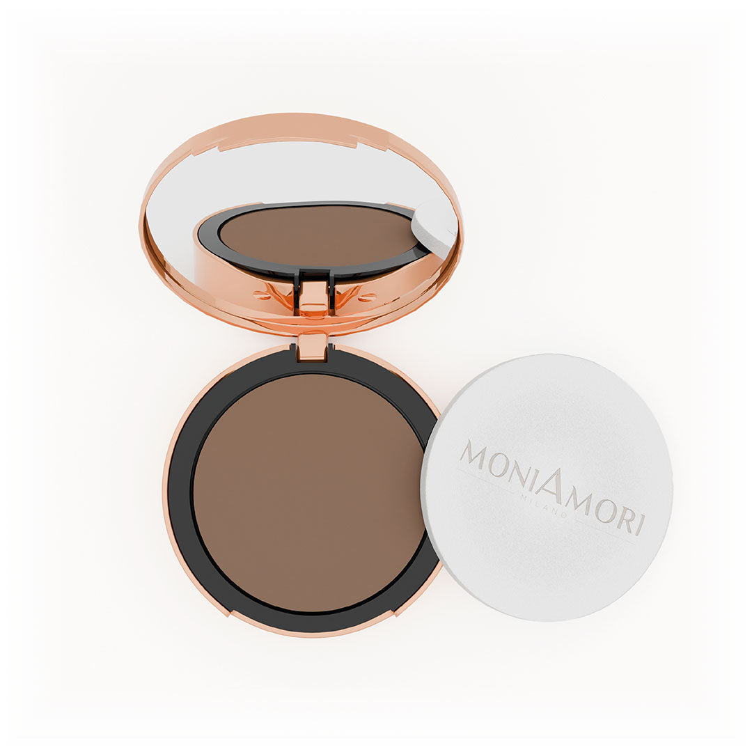Fond de Teint Compact Solar Defence – Teinte Tiramisù – SPF 30 – MM009
