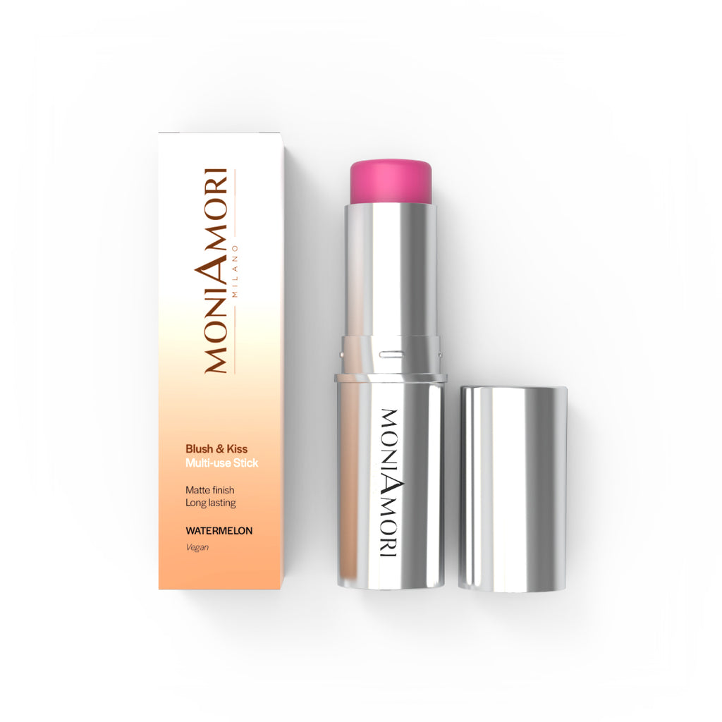 Stick 2 en 1 Visage & Lèvres Blush & Kiss – Teinte Watermelon MM040
