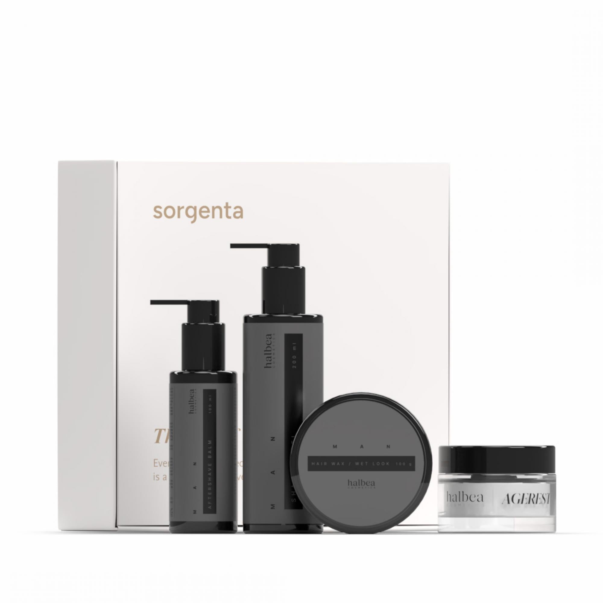 Man Bundle – Coffret Rasage & Soin Visage Homme Halbea
