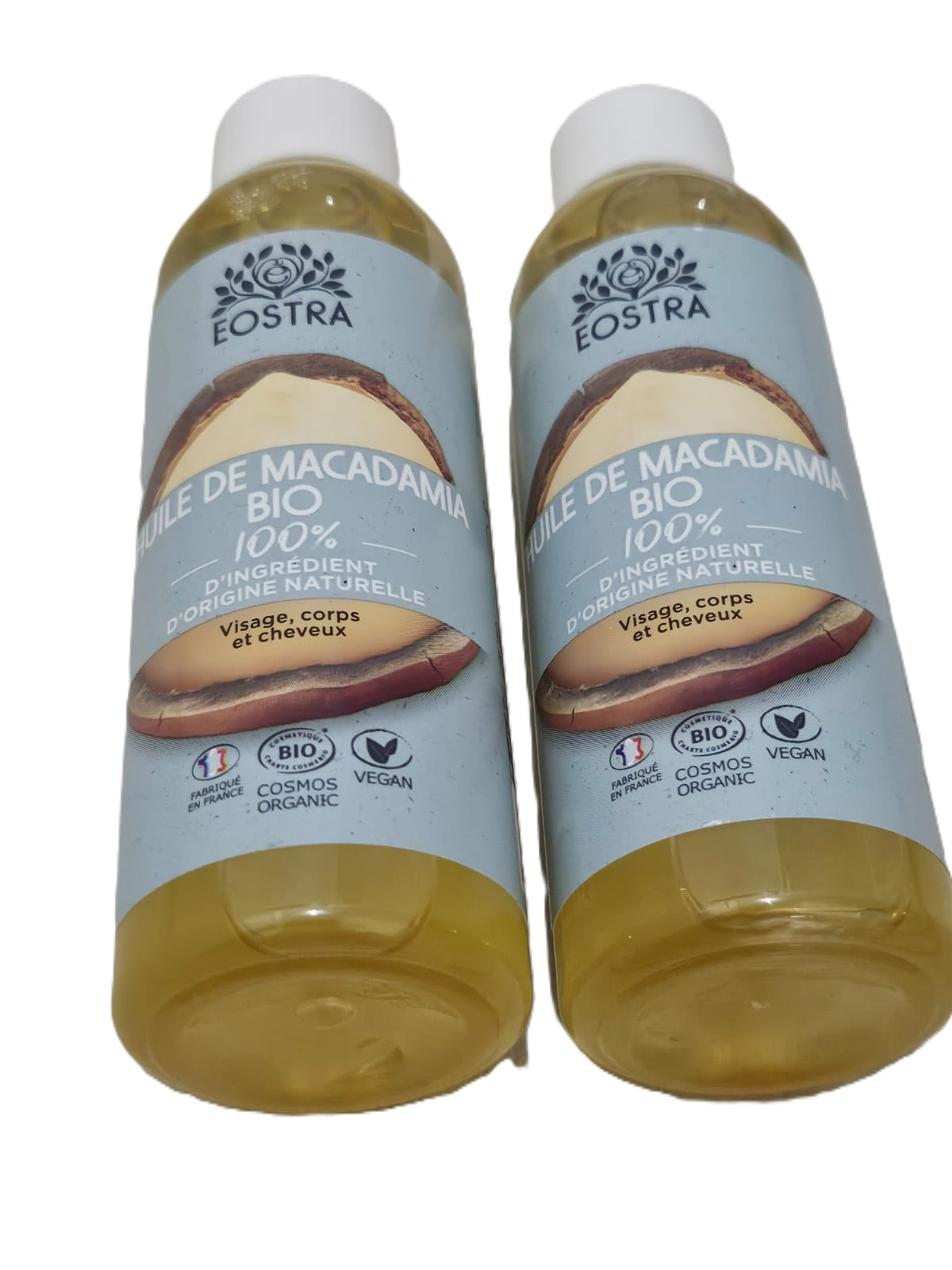 DUO Huile de Macadamia Bio Visage | Corps et Cheveux 2x75ml | Fabriqué en France (Copie)