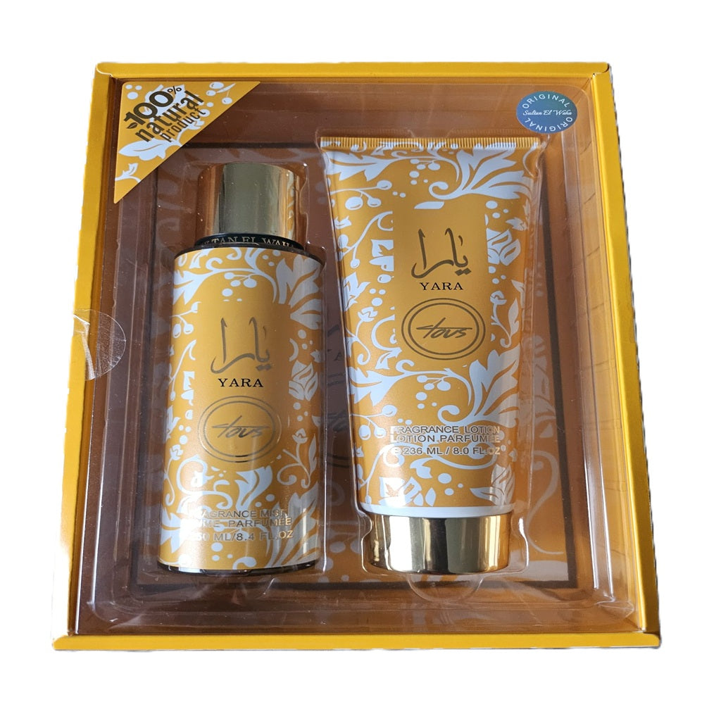 Coffrets Dubaï Brume parfumée + Lotion Parfumée