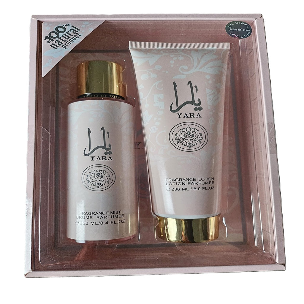 Coffrets Dubaï Brume parfumée + Lotion Parfumée