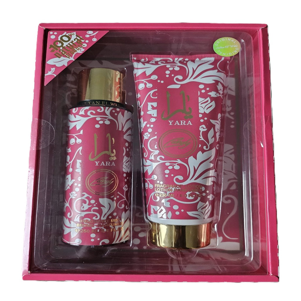 Coffrets Dubaï Brume parfumée + Lotion Parfumée