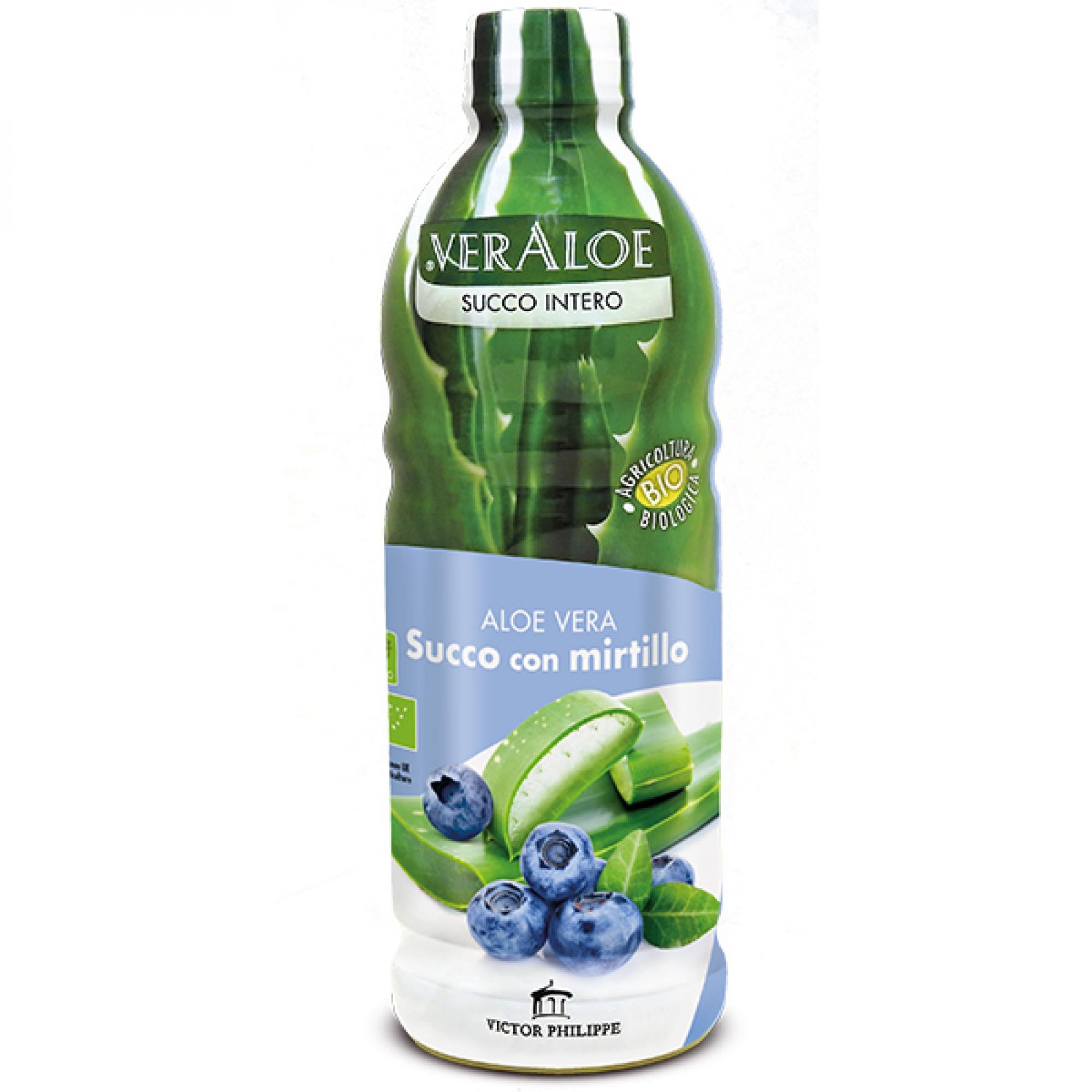 Jus d’Aloe Vera & Myrtille Bio 1 L