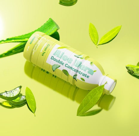 Aloe Vera Jus & Pulpe avec Thé Vert – 675 ml – INTB062
