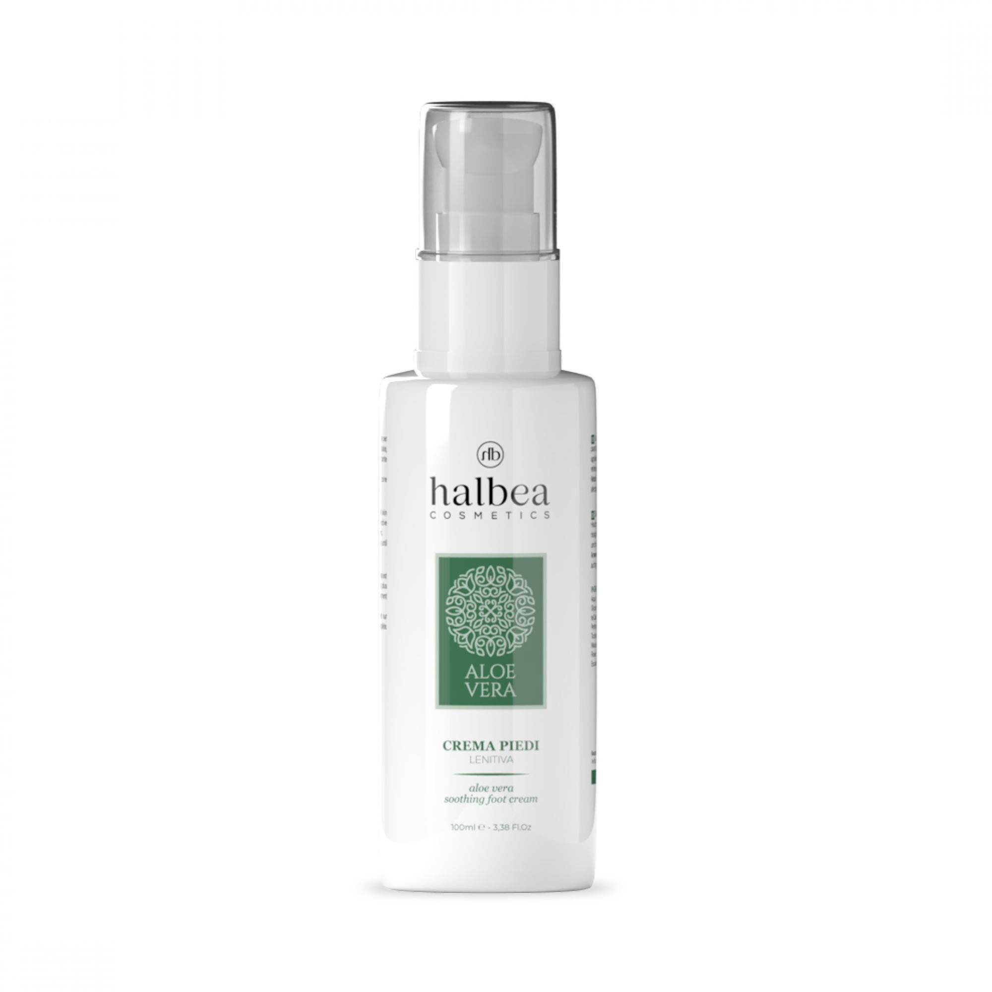 Crème Pieds Apaisante à l’Aloe Vera | Halbea 100 ml