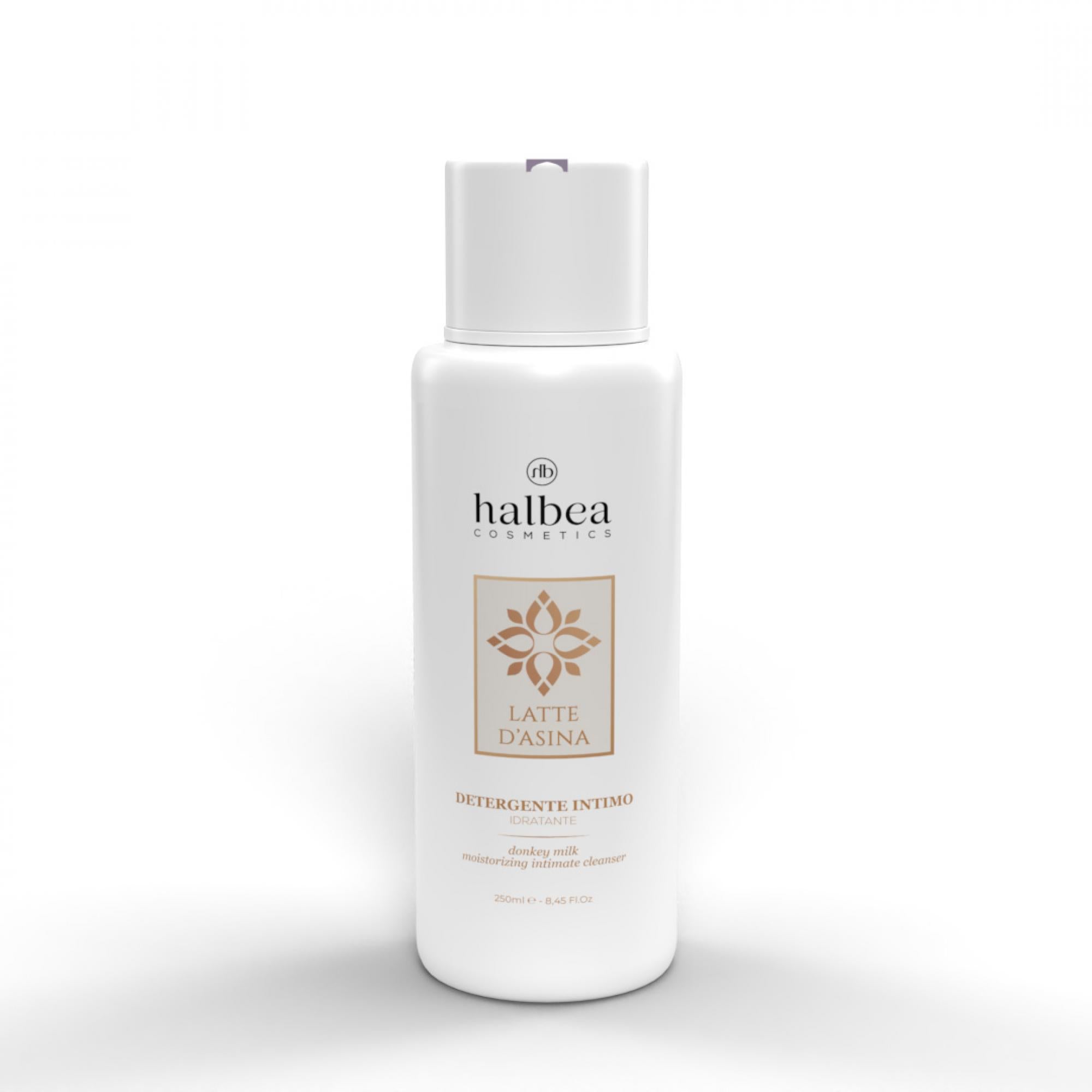 Nettoyant Intime Hydratant au Lait d'Ânesse – Vitamines A, E & C | Halbea 250ml