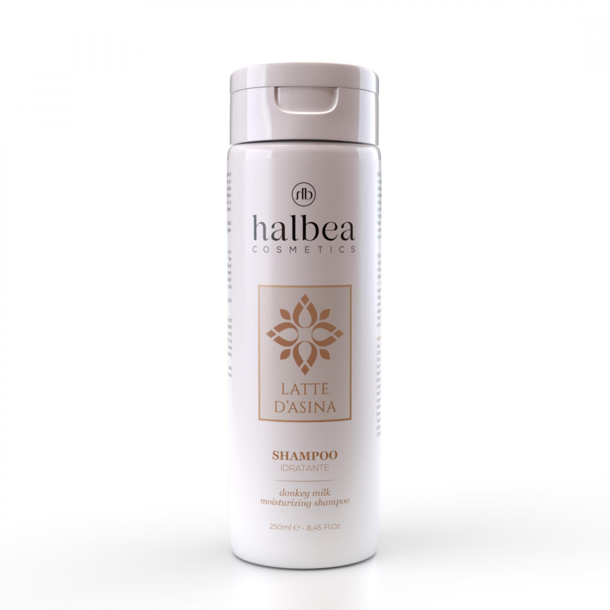 Shampooing Hydratant au Lait d'Ânesse | Halbea 250ml