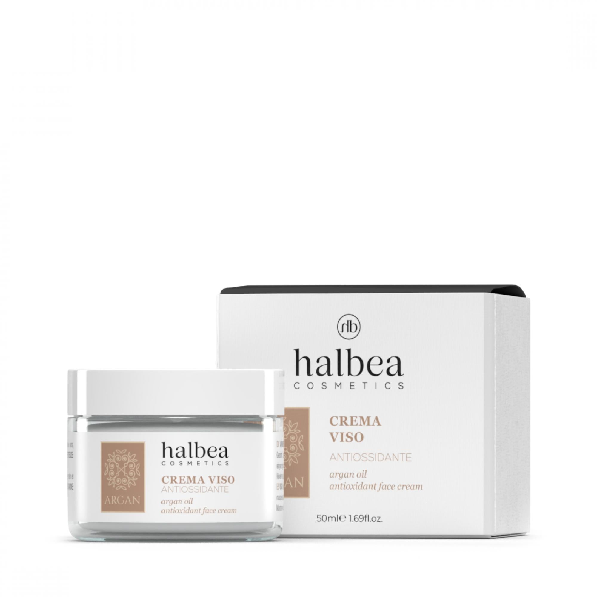 Crème Visage Antioxydante à l'Argan | Halbea 50ml