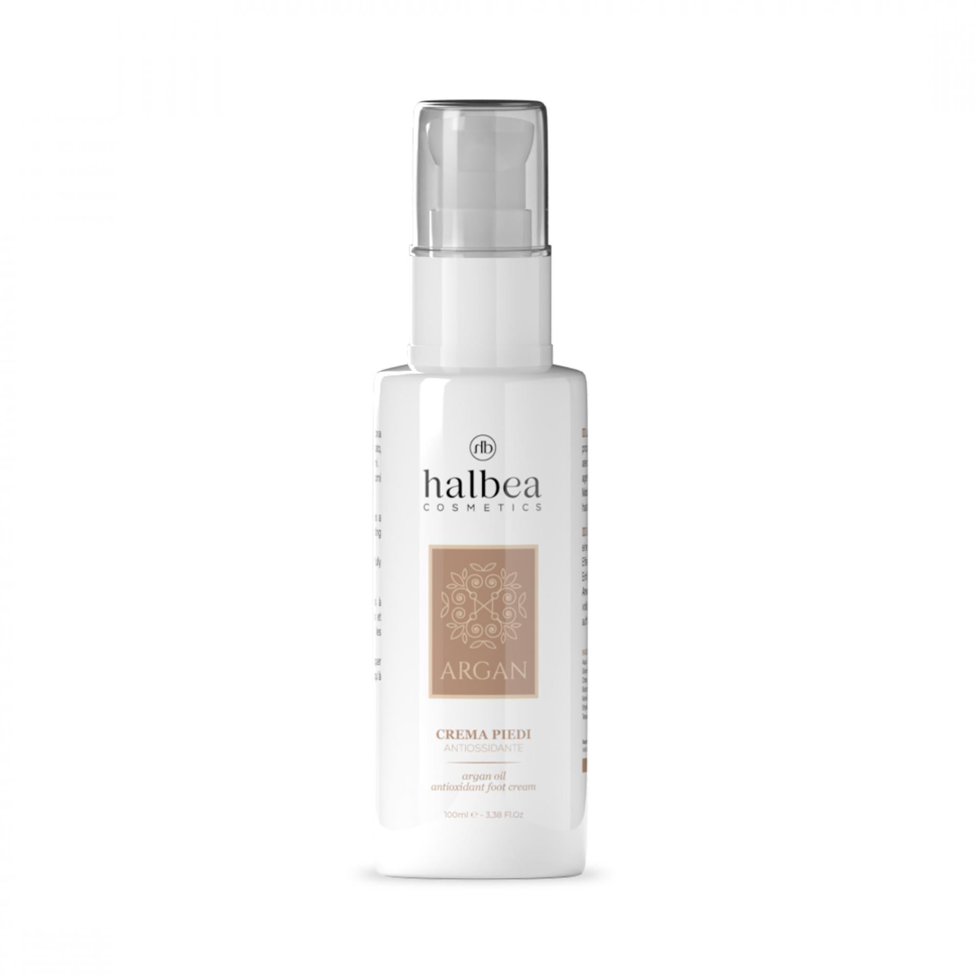 Crème Pieds Antioxydante à l’Huile d’Argan | Halbea 100 ml
