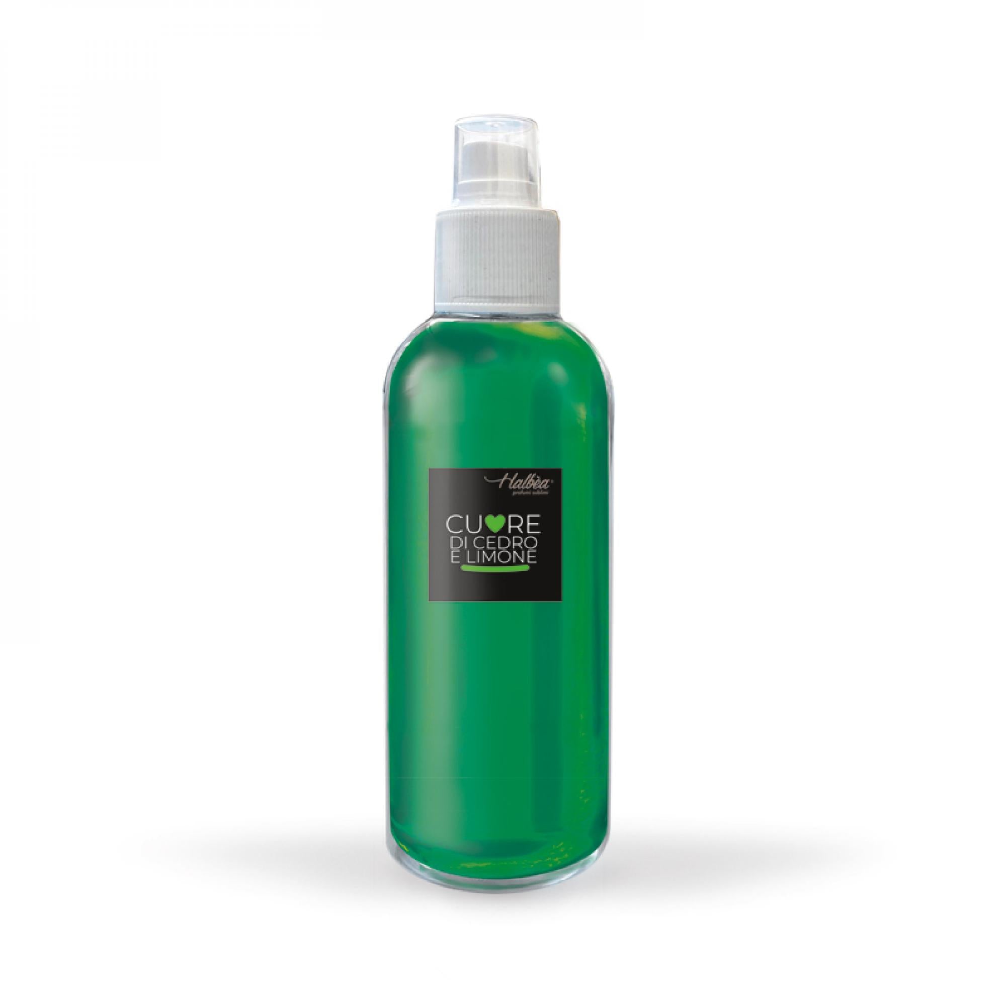 Parfumeur d'ambiance et voiture Cœur de Cèdre et Citron spray | Halbea 100 ml