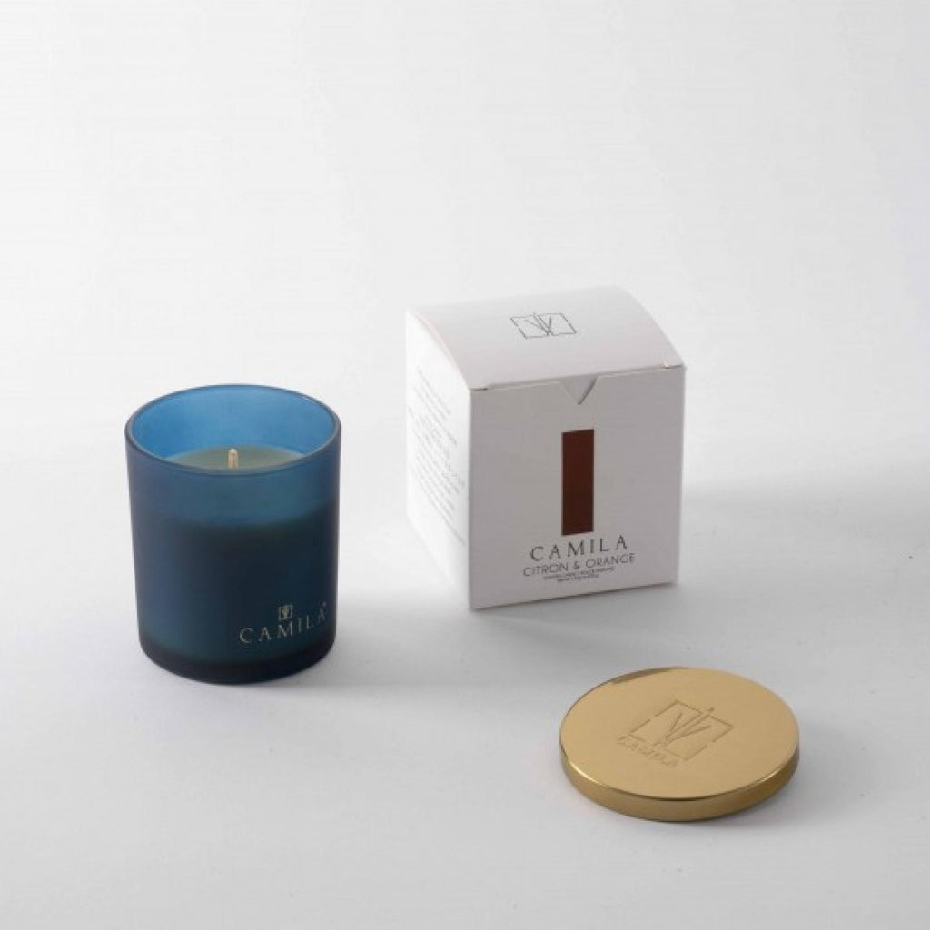 Bougie Cèdre & Orange | Camila Sorgenta 140 g