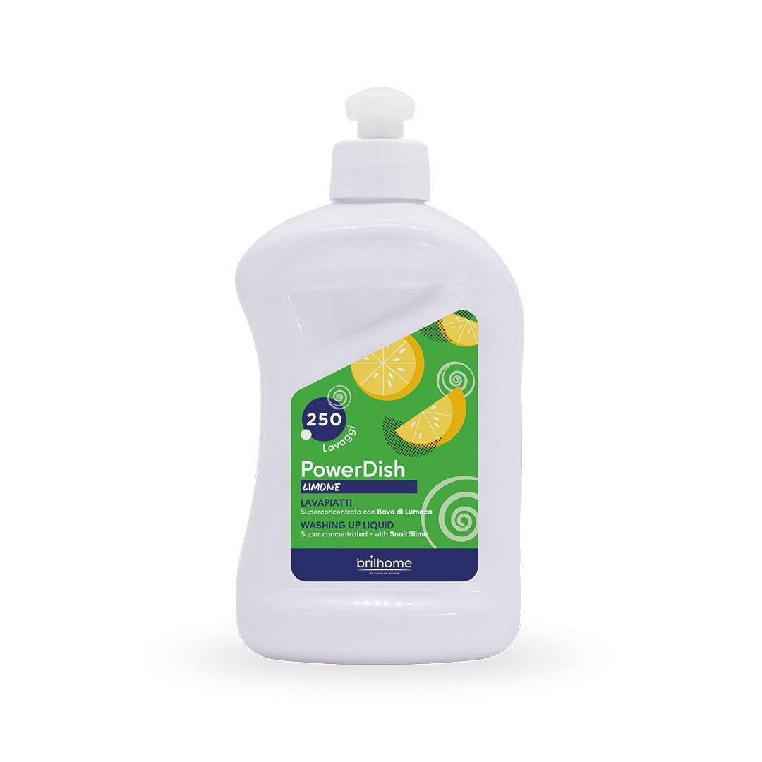 PowerDish ‘Citron’ – Détergent Lave-Vaisselle Concentré à la Bave d’Escargot – BH0006