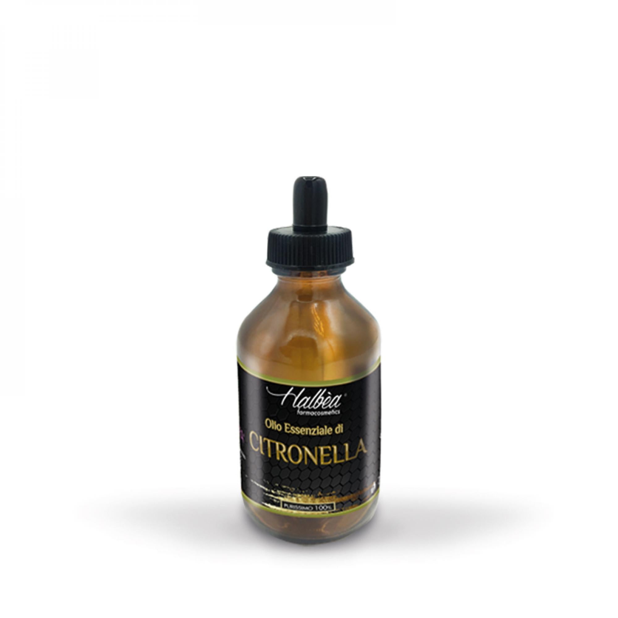 Huile Essentielle de Citronnelle – Anti-Moustiques & Purifiante | Halbea 10 ml
