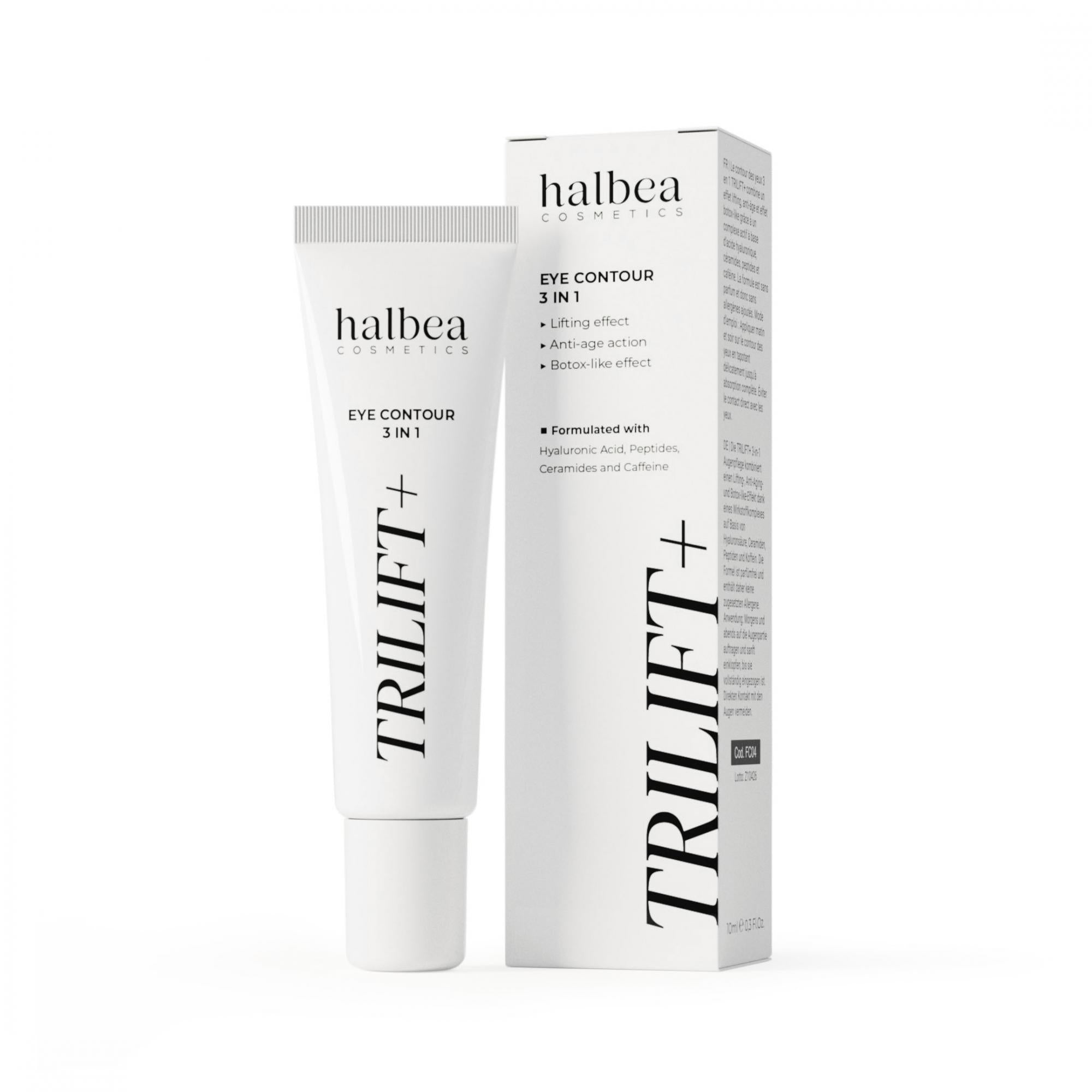 TRILIFT+ – Soin Contour des Yeux 3en1 | Halbea 10ml