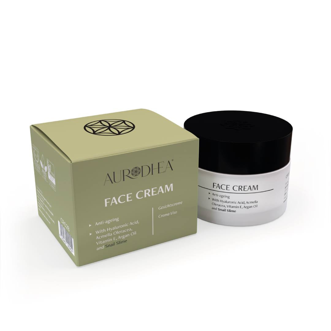 Crème Visage Anti-Âge à la Bave d'Éscargot – 50 ml