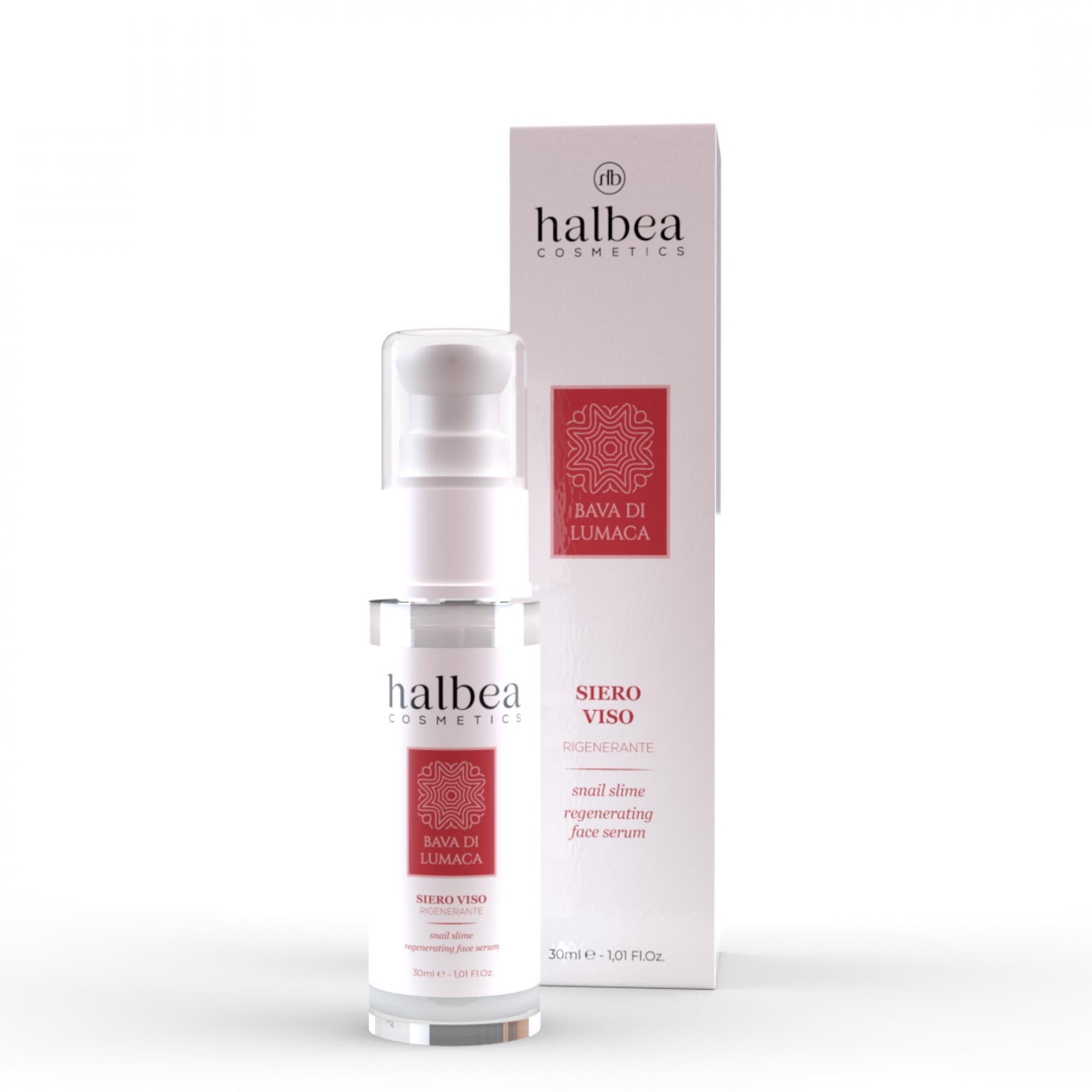Sérum Visage Régénérant à la Bave d'Escargot | Halbea 30ml